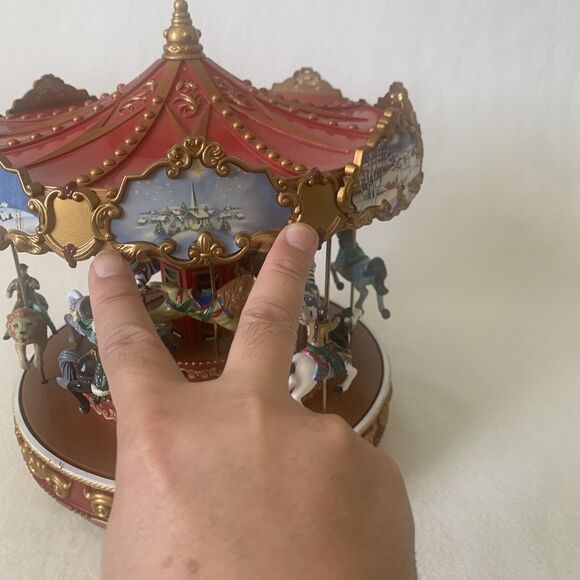 Mr. Christmas 2014 Triple Deck Carousel Works Holiday and Year-Round Songs Works - Picture 11 of 12